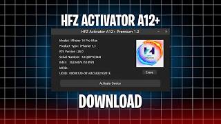 How To Download HFZ Activator A12+ Bypass Tool | How To Download Bypass Tool | How to Unlock iPhone 