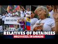 LIVE: Relatives of detainees hold a vigil outside a detention centre in Caracas | VENEZUELA