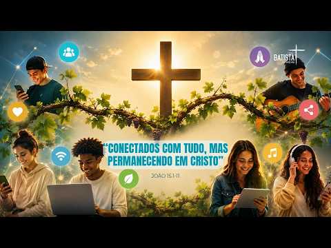 CULTO  DE CELEBRAÇÃO | CONECTADOS COM TUDO, MAS PERMANECENDO EM CRISTO - JOÃO 15.1-11