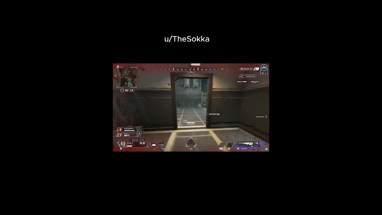 Perfectly cut scream on Apex Legends