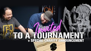 Going to a Warhammer 40k tournament! Or not! Talking tourneys, charities, and the next live stream.