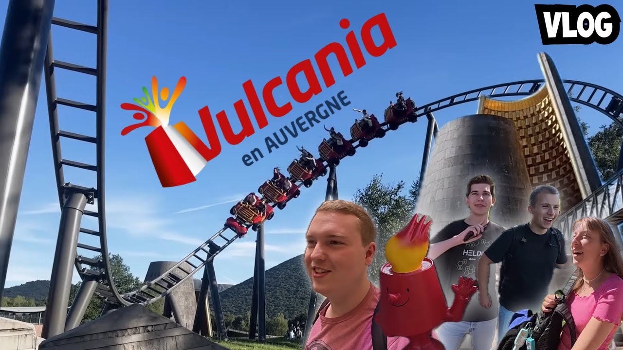 Ein Museums Freizeitpark zu Vulkanen? Vulcania | Vlog 