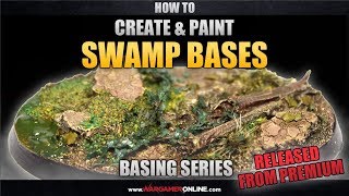 how to create paint swamp bases