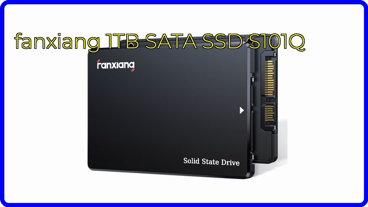 REVIEW (2026): fanxiang 1TB SATA SSD S101Q. First Look. - YouTube