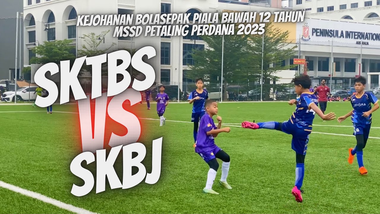 SK Taman Bukit Subang vs SK Bukit Jelutong | Kejohanan Bolasepak U12 | MSSD Petaling Perdana 2023