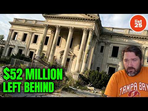 25 Abandoned Mansions Frozen in Time
