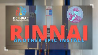 Installation Guide: How To Install Rinnai Tankless Water Heater! High Efficiency Wall Mounted Unit!