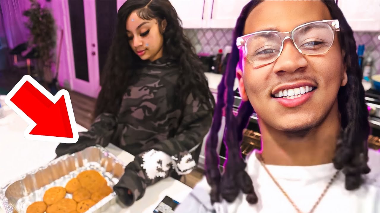 BAKING WITH ASYA AT 3AM…