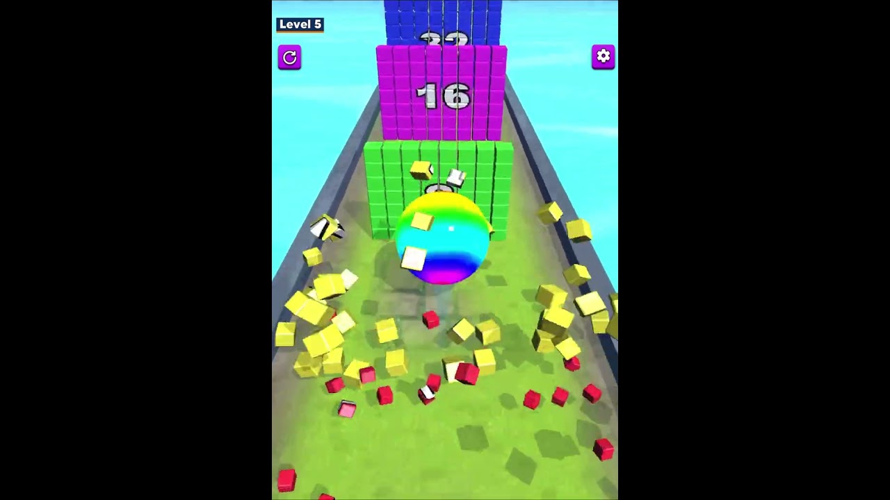 2048 Balls - Color Ball Run : All Levels gameplay (Level 5)