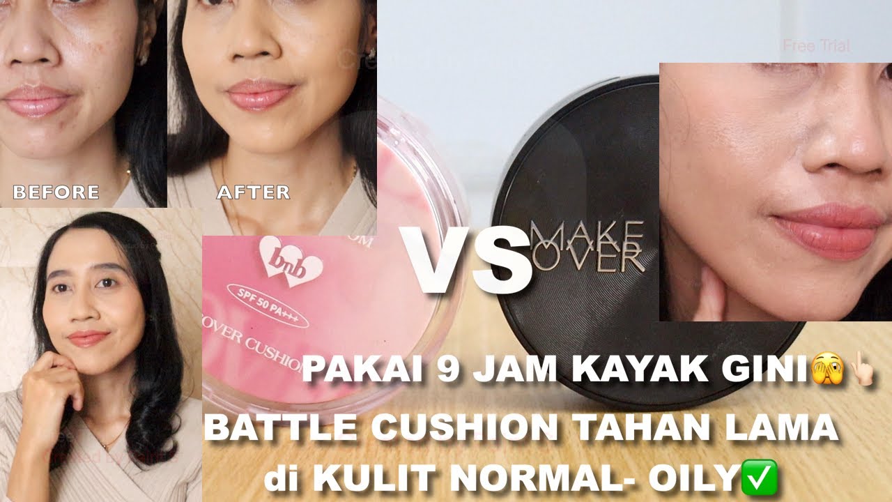 BATTLE CUSHION TAHAN LAMA! MAKE OVER SYNC MATTE  VS BARENBLISS BLOOMATTE PERFECT ZOOM|Maria Soelisty