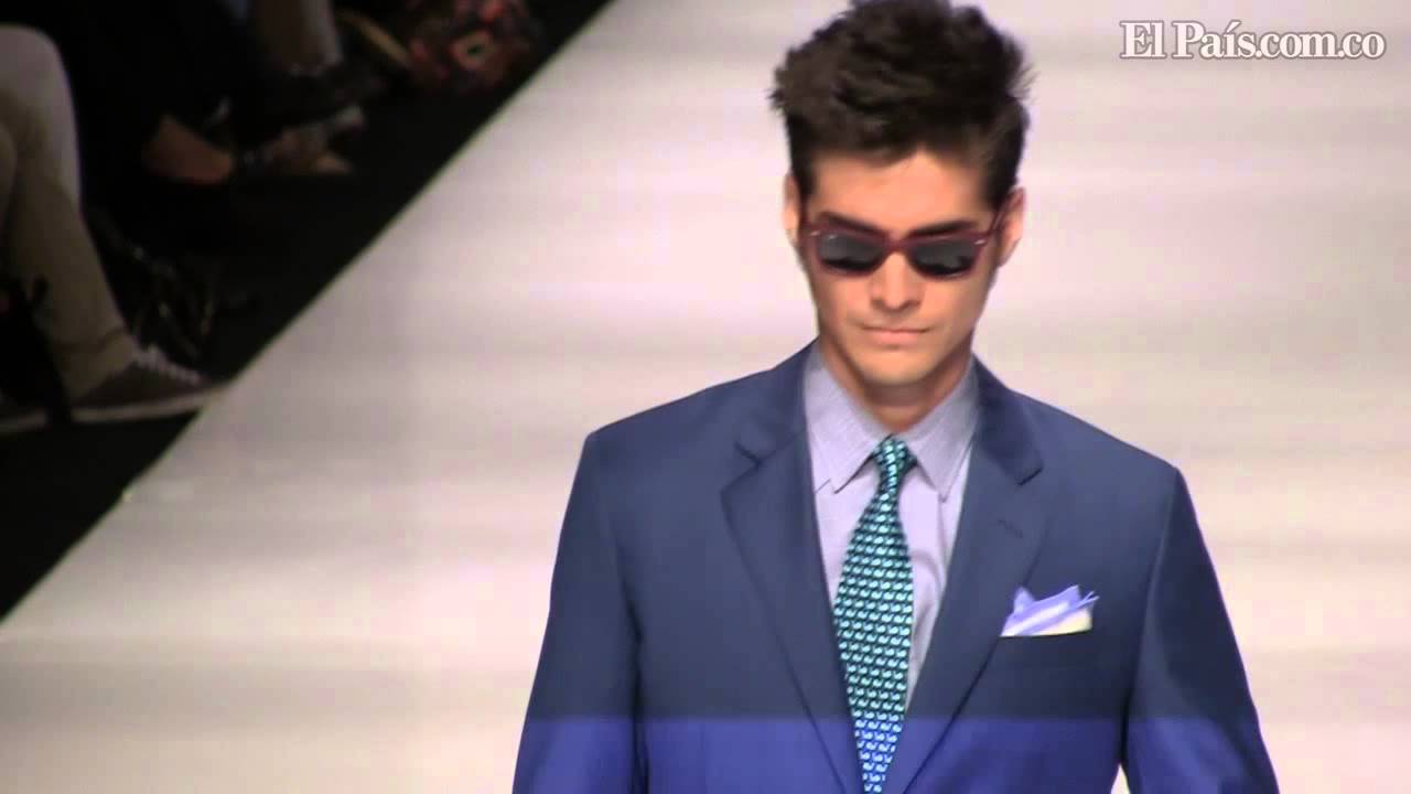 Hombres elegantes y vanguardistas, el estilo de Carlos Nieto en el Exposhow  2012 - YouTube