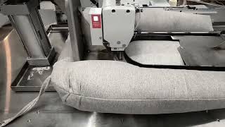 Kl-6040R-156040R-25 Computer Pattern Pillow Machine U-Shaped Mold Operation