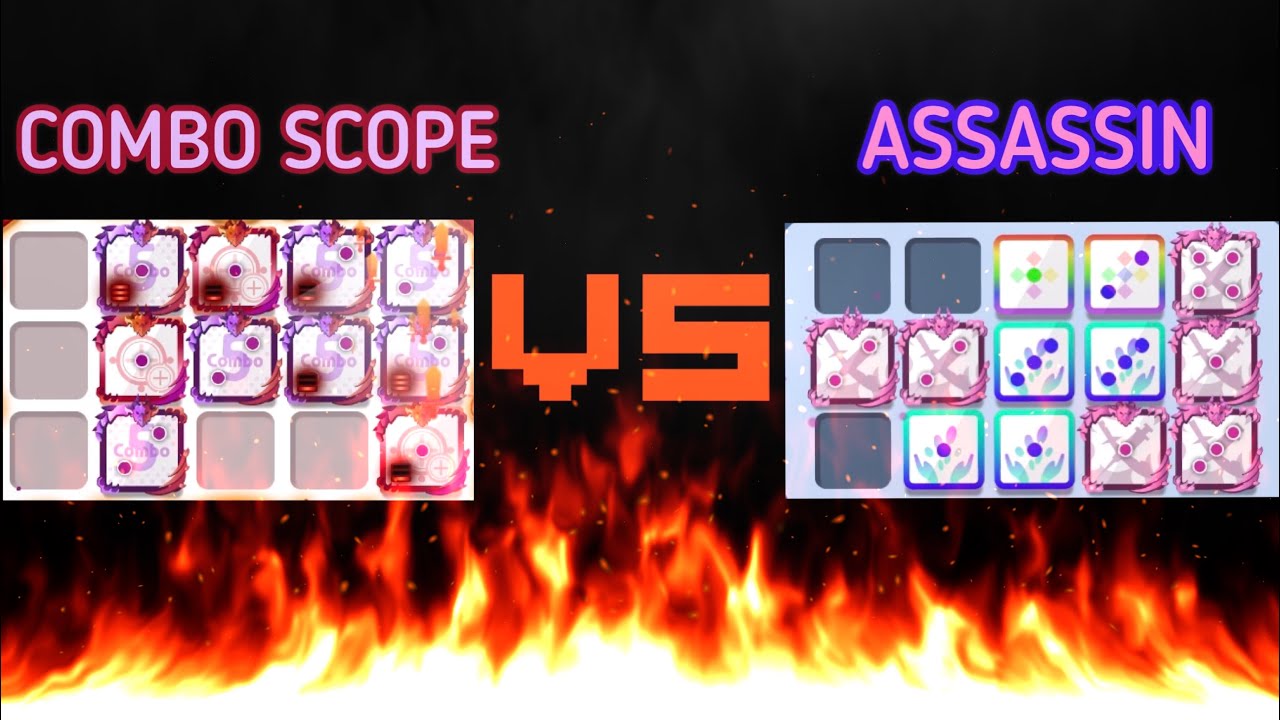 PVP MODE: COMBO SCOPE VS ASSASSIN 