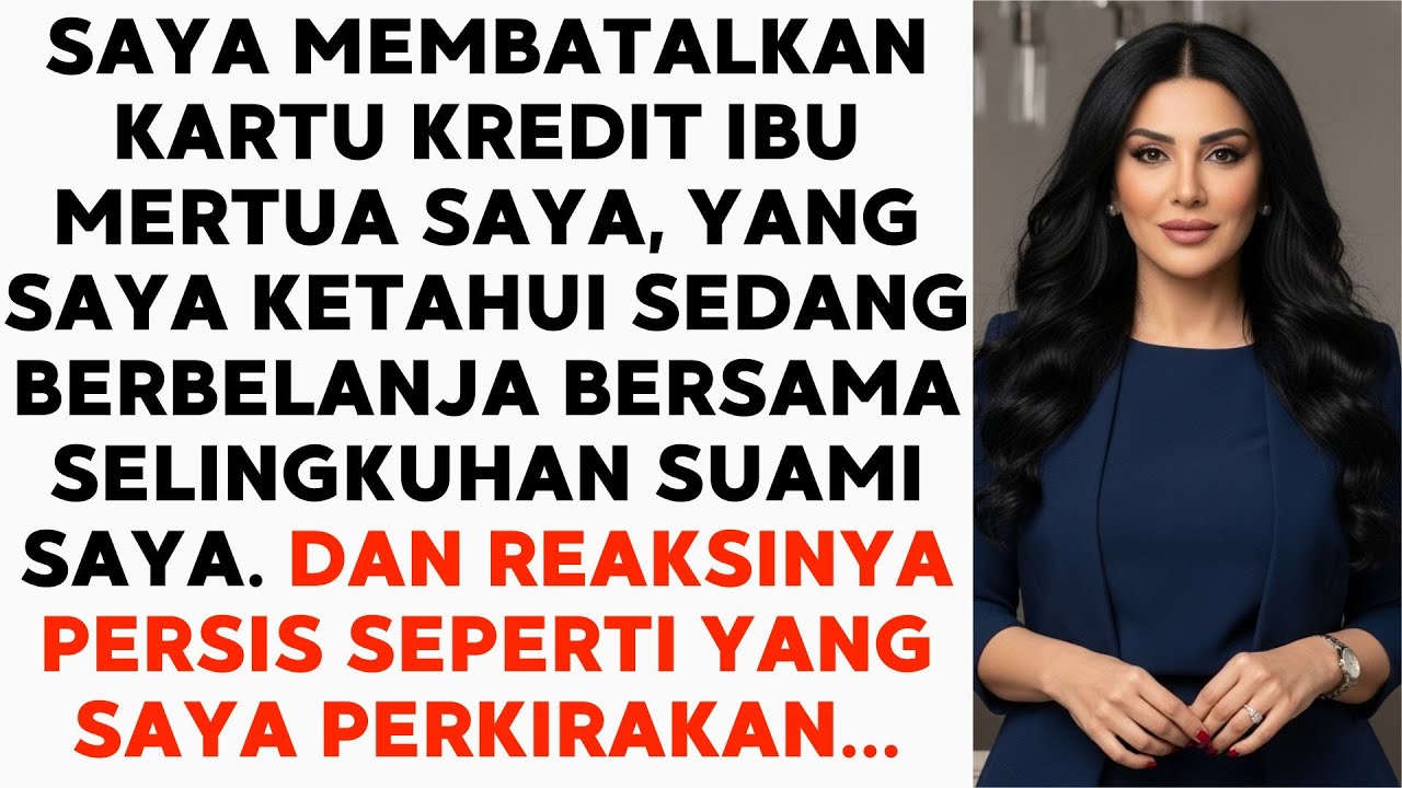 Saya membatalkan kartu kredit ibu mertua saat tahu ia berbelanja bersama selingkuhan suami saya!