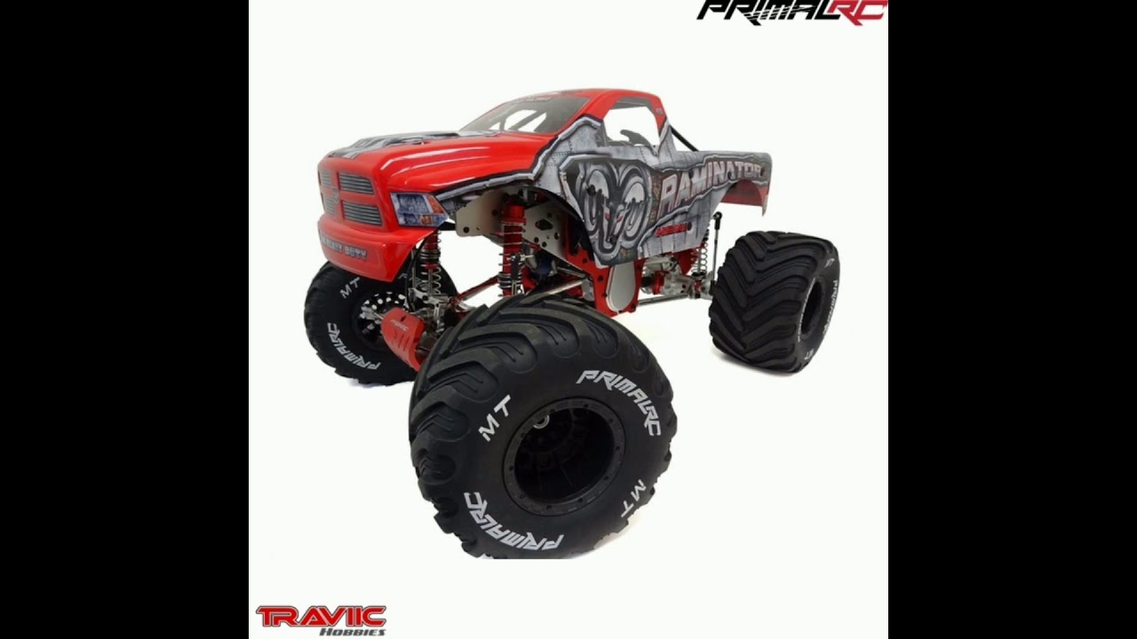 Primal Rc 49cc 15 Scale Big Petrol Monster Truck Image Youtube