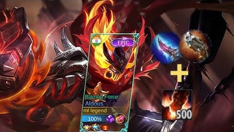 Aldous one hit build 2022 | Aldous best damage build hack | #mlbb #wildplayer