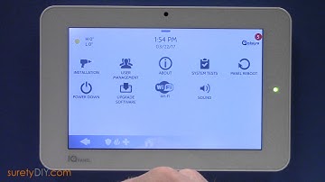 How to Adjust the Entry and Exit Delay on an IQ Panel 2