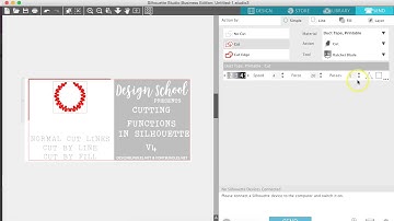 Cutting functions Silhouette V4