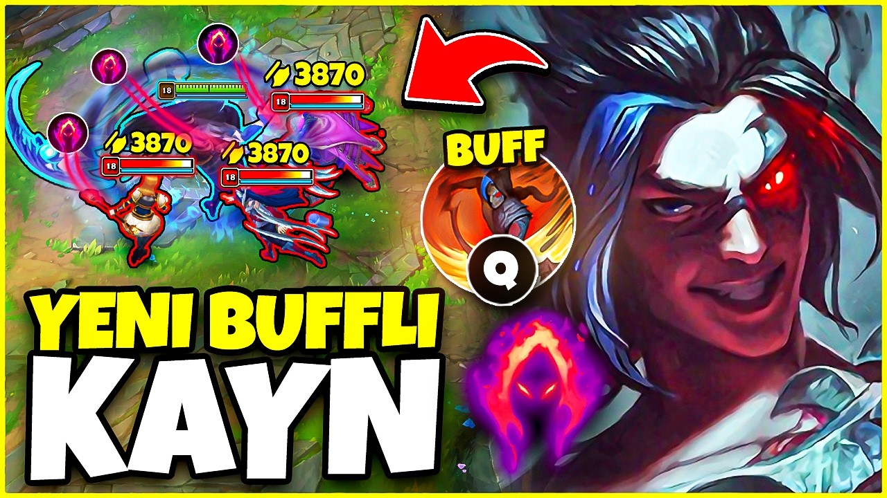 RIOT GÖLGE KAYN'İ BUFFLAYARAK ÇOK BÜYÜK HATA YAPTI 💀
