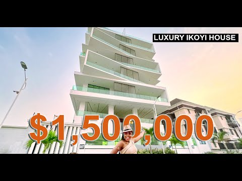 Touring The Most Luxury House in Ikoyi, A $1,500,000 Super View House.