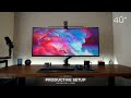 Windows｜生産性を高める作業領域の整理術 +【LG｜40インチ5K2Kウルトラワイドモニター】