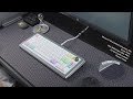 King Keyboards Monarch 65 (Limited Colorway, WK) - EG Dark Jade, DSA Milkshake || Type Test ASMR