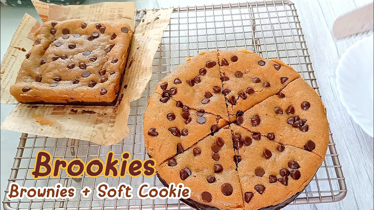 Brookies บรูคกี้|CookiesBrownies|คุกกี้กับบราวนี่|Pimpee|BrookiesAirfryer|บรูคกี้หม้อทอดไร้น้ำมัน