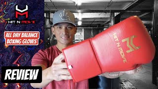 Hit N Move All Day Balance Boxing Gloves REVIEW- GOOD SPARRING GLOVE!