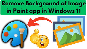 Remove Background Of Image in Paint App in Windows 11