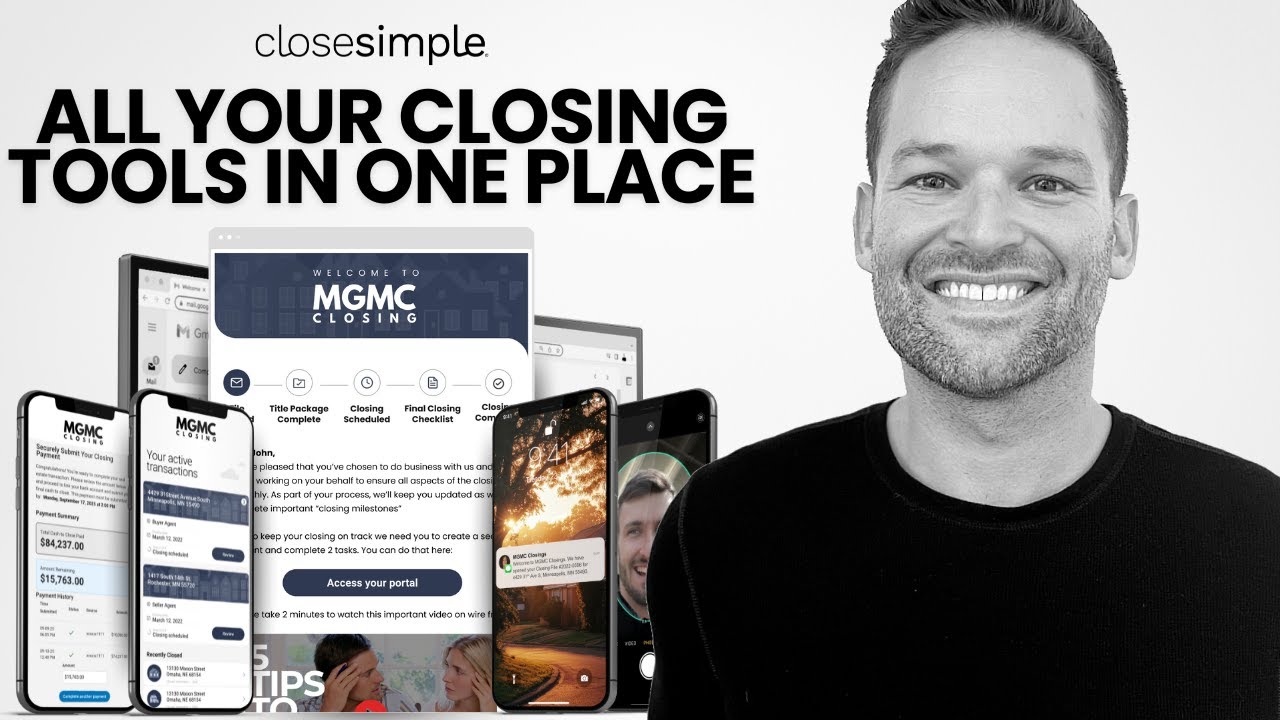 CloseSimple: The All-in-One Solution for Title Escrow: Fraud Prevention, Communication & Payments