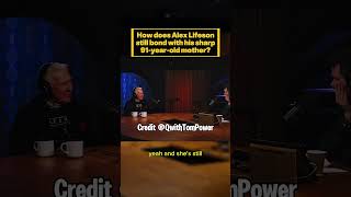 How does Alex Lifeson still bond with his sharp 91-year-old mother? How does Alex Lifeson still bond with his sharp 91-year-old mother?
