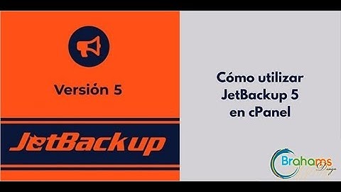 Generar respaldos con jetbackup 5 en Cpanel