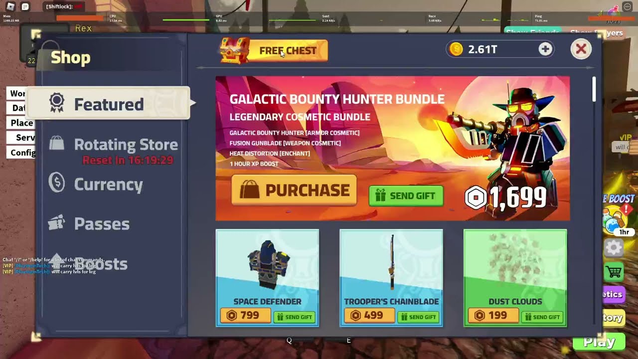 Dungeon Quest Daily Reward 