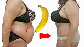 Mix the Banana with Apple and belly fat will be gone permanently!