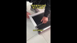 Ten minutes and already installed, customer shocked #Folding Door #Foldable Door Style #Partition