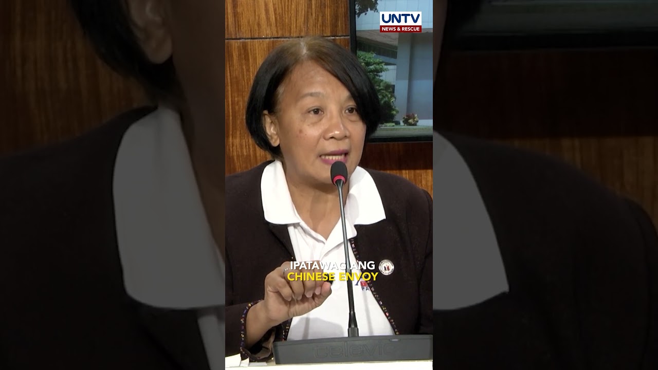 Chinese ambassador, dapat ipatawag dahil sa huling agresyon ng China sa WPS