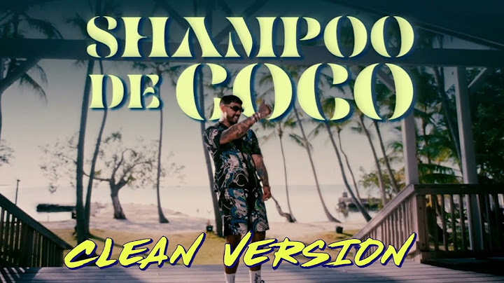 Anuel AA - Shampoo de Coco - Clean Version (Audio Oficial)