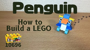 【作り方】🐧How to Build a LEGO Penguin (10696)ペンギン(レゴクラシック10696レシピ)レゴレシピ(簡単)
