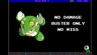 Mega Man 4 - Toad Man (Buster Only, No Miss, No Damage)