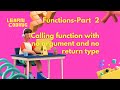 Functions - part 2 | C Language Tutorials