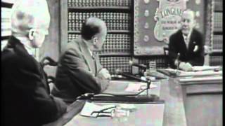 LONGINES CHRONOSCOPE WITH SEN. HERBERT R. O'CONOR