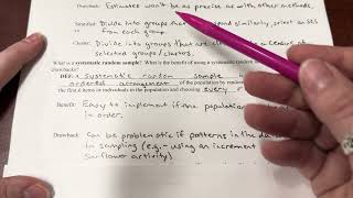 AP Stats U1P2 Section 1G Part 2