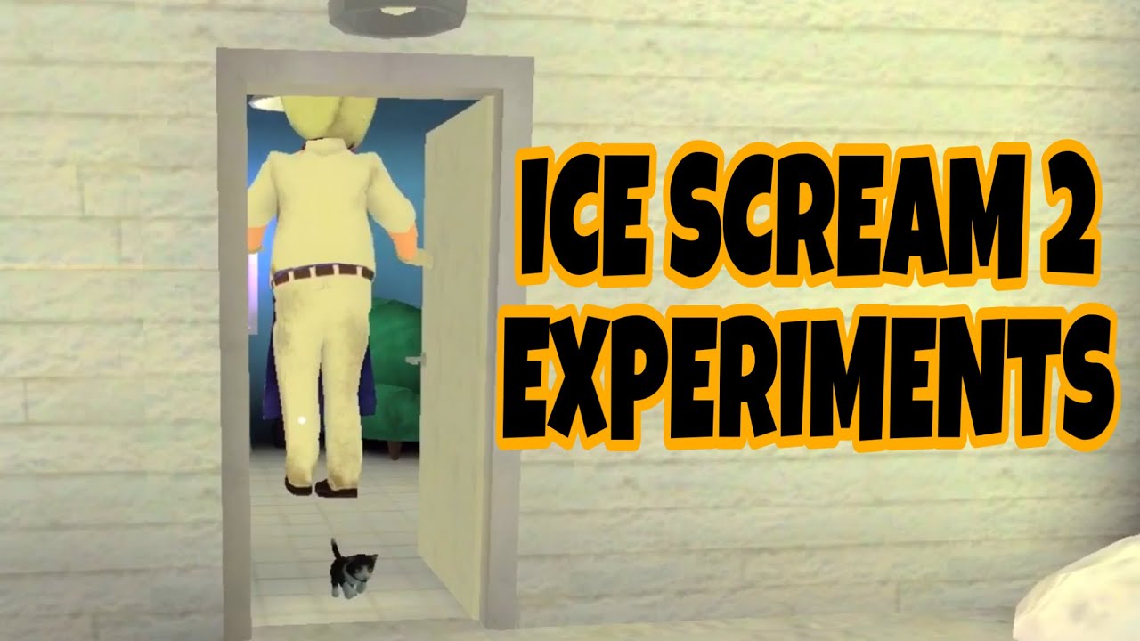 EXPERIMENTS AND GLITCHES IN ICE SCREAM CHAPTER 2 | WITH KITTY CAT