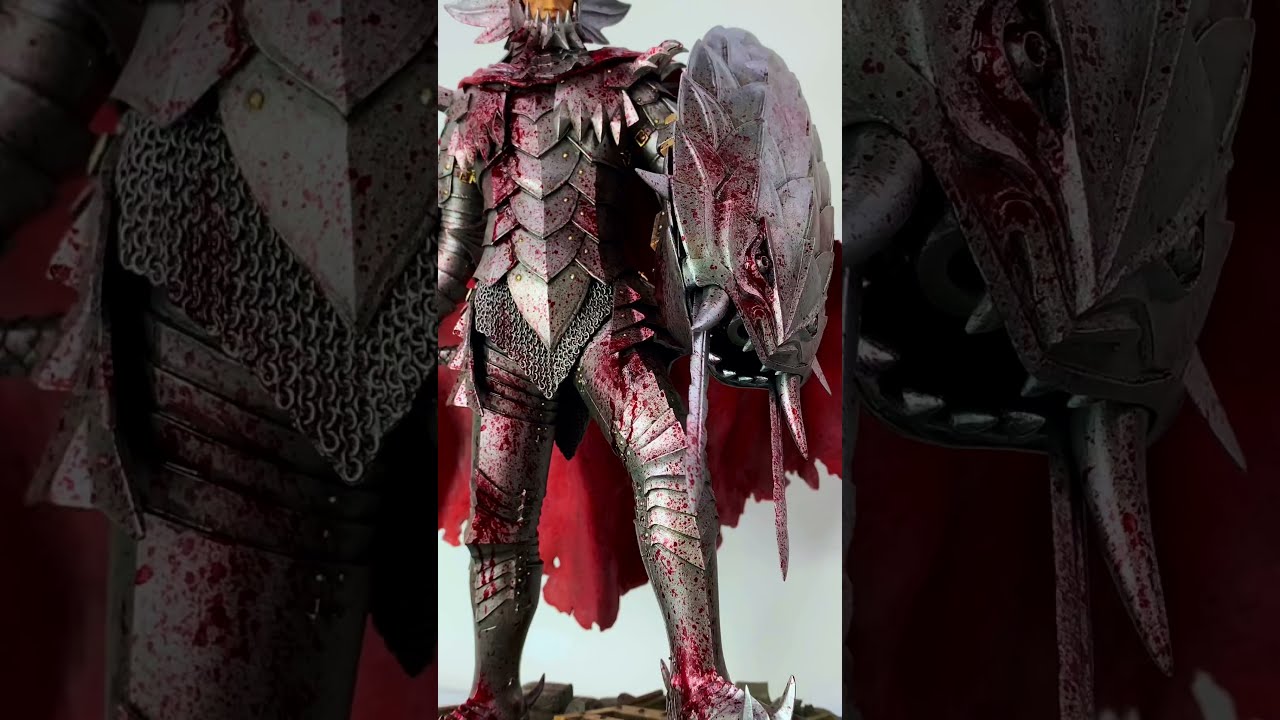 ヤフオク年末 ベルセルク グルンベルド ART OF WAR 火竜 完成品