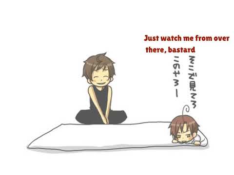 【HETALIA】Romano and Spain Became Macaroni【ENG SUB】