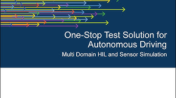 One Stop Test Solution for Autonomous Driving | ADAS iiT