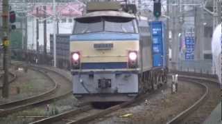 EF66-52・1252レ　清洲駅通過(普通3164F被り)