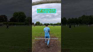 Referee saves the day!🫣⚽️🍀 #footballreferee #goalkeeping #football #matchday #sundayleague