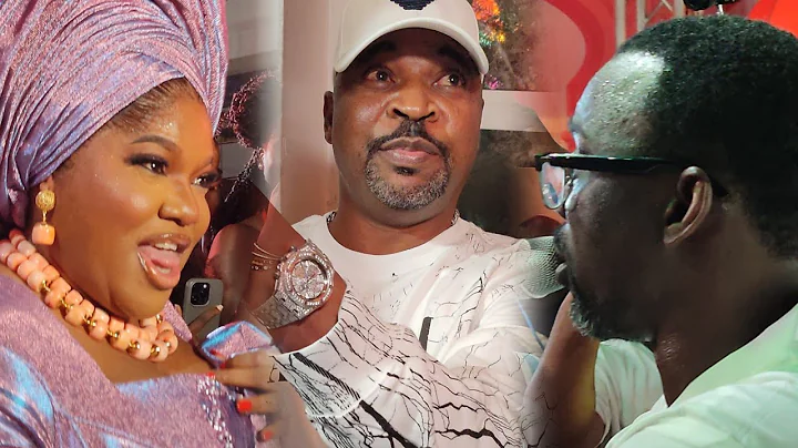 NURTW PRESIDENT MC OLUOMO ARRIVED IYALODE MOVIE PREMIERE BY TOYIN ABRAHAM STRAIGHT TO PASUMA STAGE