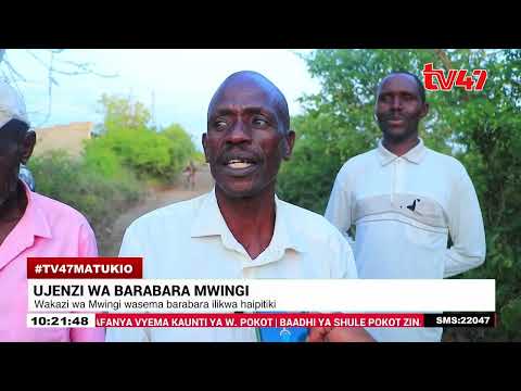 Mhisani Ajengea Wakazi Wa Mwingi Barabara Ya Nzalae Kavenge 